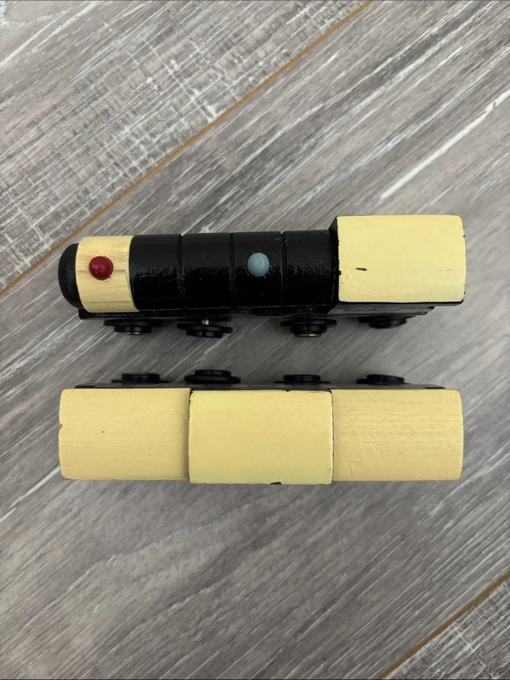 Battat Wooden Train Set - Black